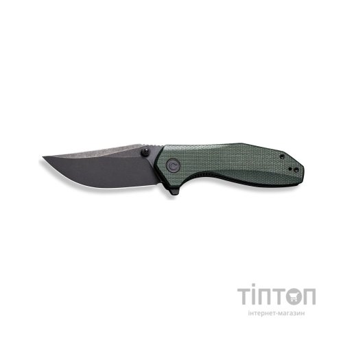 Ніж Civivi ODD 22 Green Micarta Black Blade (C21032-2)