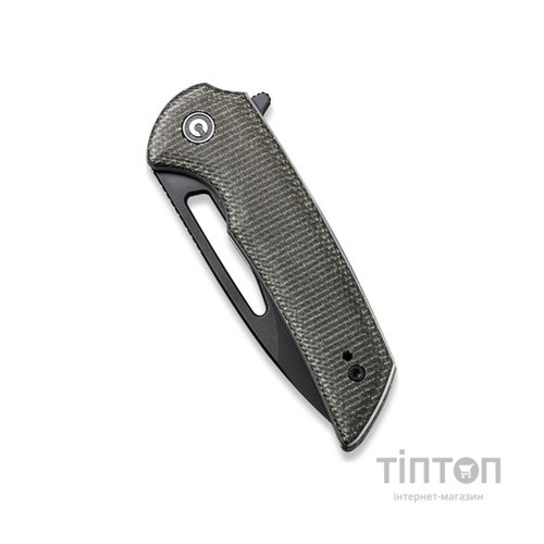 Ніж Civivi Odium Micarta Dark Black Blade (C2010G)