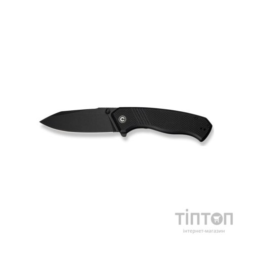 Ніж Civivi Placoid, Darkwash, чорний G10 (C23079-1)