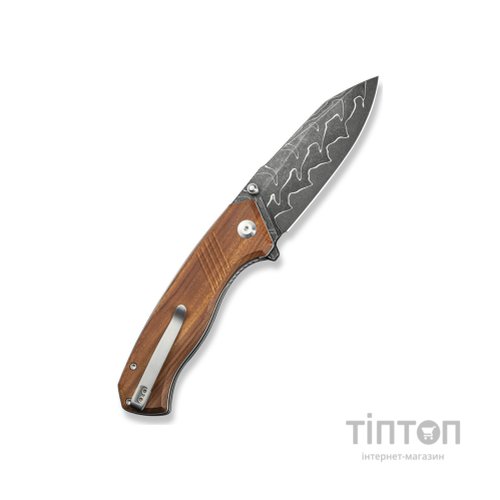 Ніж Civivi Placoid, Wood, Damascus (C23079-DS1)