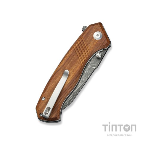 Ніж Civivi Placoid, Wood, Damascus (C23079-DS1)