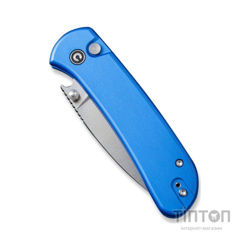Ніж Civivi Qubit, Blue Aluminum, Satin (C22030E-3)