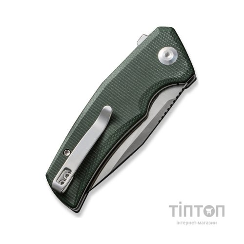 Ніж Civivi Regulatron, Green Micarta, Satin (C23006-2)