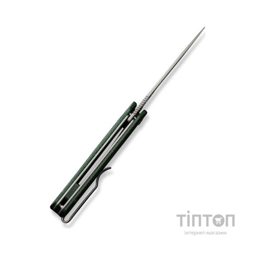 Ніж Civivi Sendy, Green Micarta, Stonewash (C21004A-1)