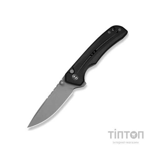Ніж Civivi Tarask, Black G10, Stonewash (C25023C-1)