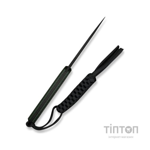 Ніж Civivi Timberbark, Green Micarta, Darkwash (C23094-3)