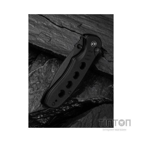 Ніж Civivi Triptych, Darkwash, чорний G10 (C23085B-1)