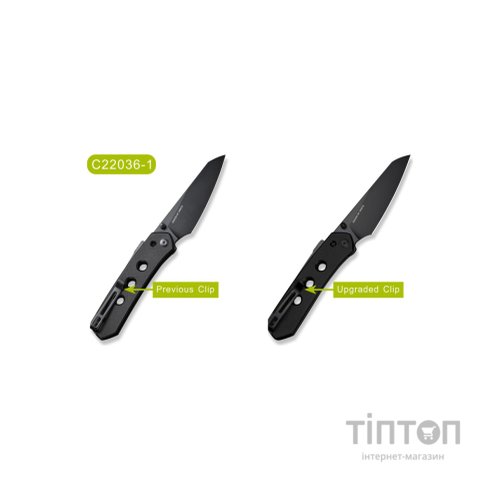 Ніж Civivi Vision FG, Black G10, Black Stonewash (C22036-1)