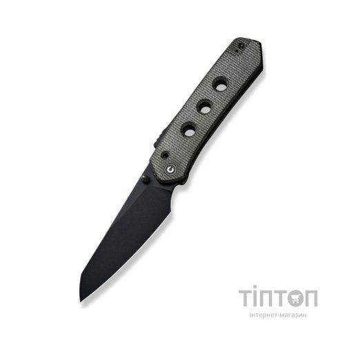 Ніж Civivi Vision FG, Grey Micarta, Darkwash (C22036-3)