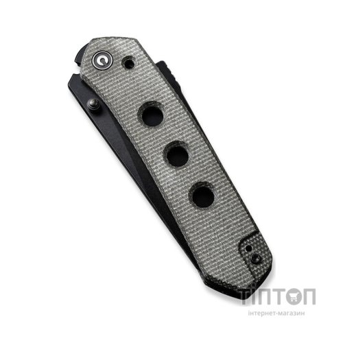 Ніж Civivi Vision FG, Grey Micarta, Darkwash (C22036-3)
