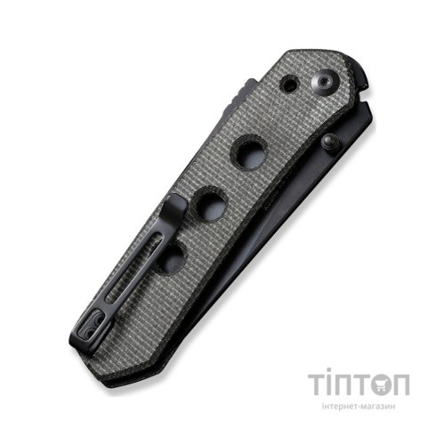Ніж Civivi Vision FG, Grey Micarta, Darkwash (C22036-3)