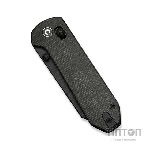 Ніж Civivi Yonder, Black Micarta, Darkwash (C23073B-1)