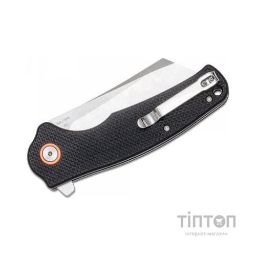 Ніж CJRB Crag G10 Black (J1904-BKF)