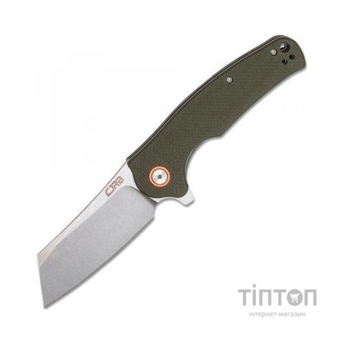 Ніж CJRB Crag G10 Green (J1904-GNF)
