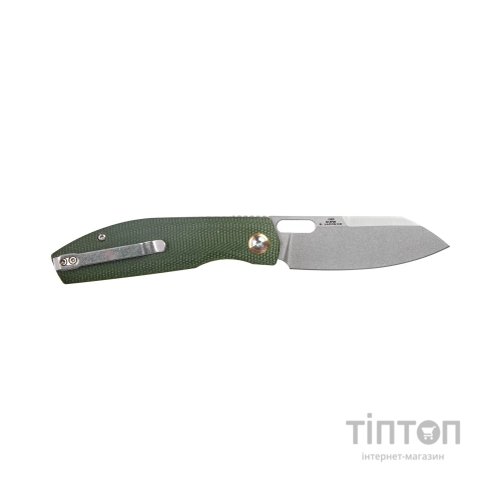 Ніж CJRB Ekko Micarta Green (J1929-MGN)