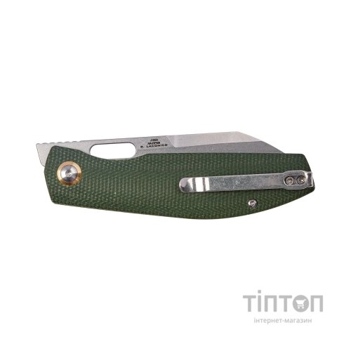 Ніж CJRB Ekko Micarta Green (J1929-MGN)