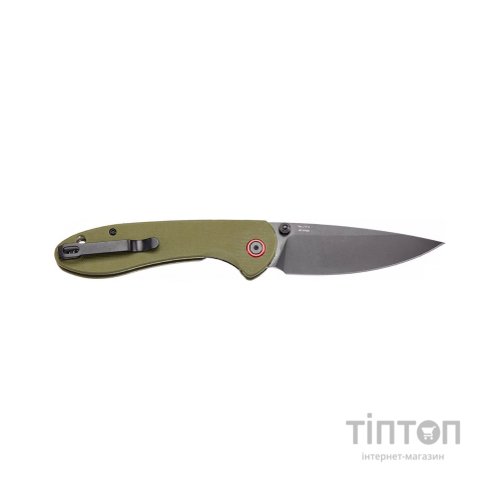 Ніж CJRB Feldspar Black Blade G10 Green (J1912-BGNF)