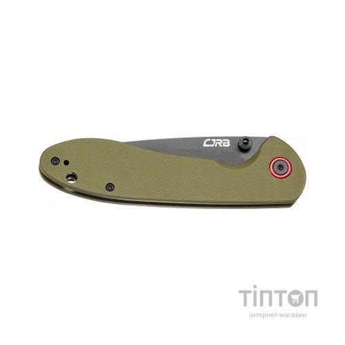 Ніж CJRB Feldspar Black Blade G10 Green (J1912-BGNF)
