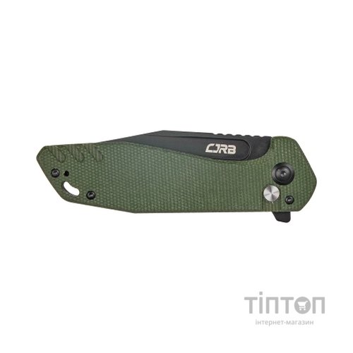 Ніж CJRB Riff BB Micarta Green (J1928-BMGN)