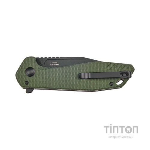 Ніж CJRB Riff BB Micarta Green (J1928-BMGN)