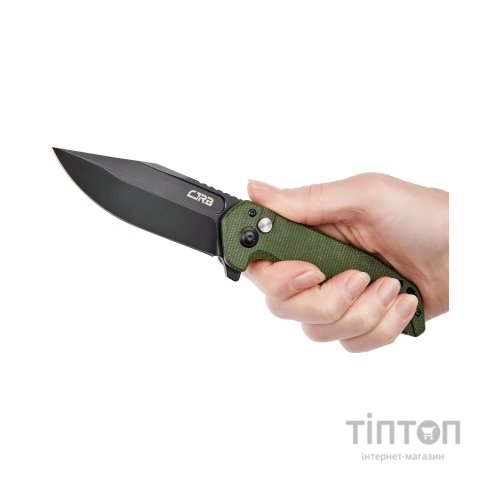 Ніж CJRB Riff BB Micarta Green (J1928-BMGN)