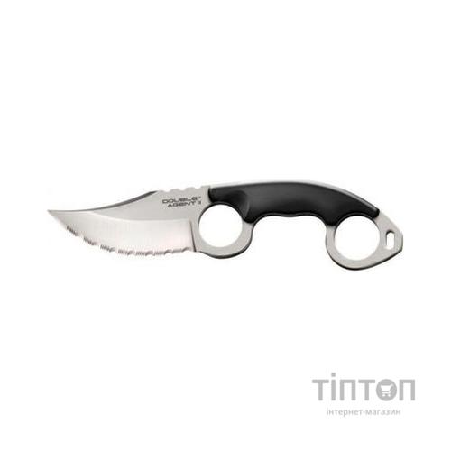 Ніж Cold Steel Double Agent II, cеррейтор, блистер (39FNSZ)