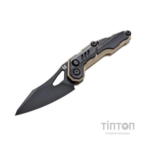 Ніж Hightron Spectron, M390, GFN, чорний, чорний клинок (HK04BLK)