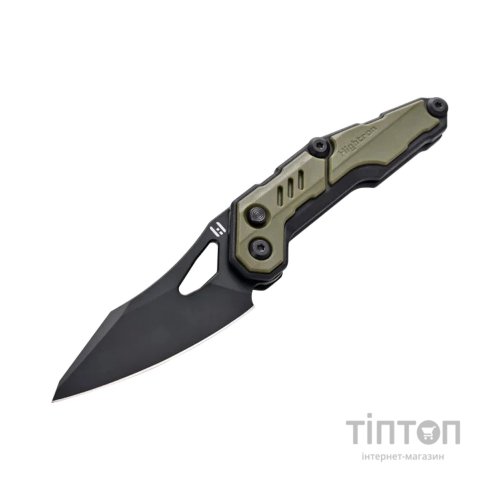 Ніж Hightron Spectron, M390, GFN, зелений, чорний клинок (HK04GRN)