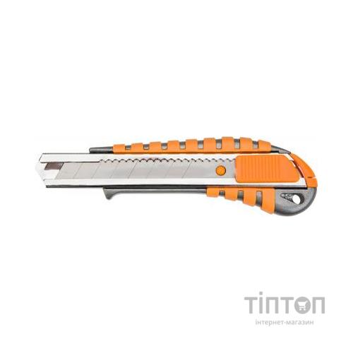 Ніж канцелярський Neo Tools 18 мм, металический корпус (63-011)