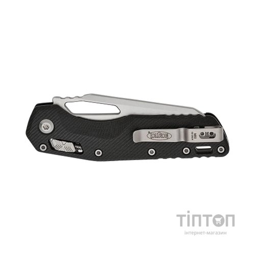Ніж Microtech MSI Stonewashed G10 Black (210-10FLGTBK)