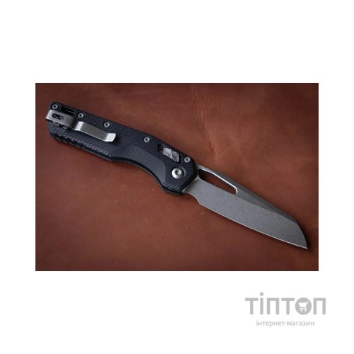 Ніж Microtech MSI Stonewashed G10 Black (210-10FLGTBK)