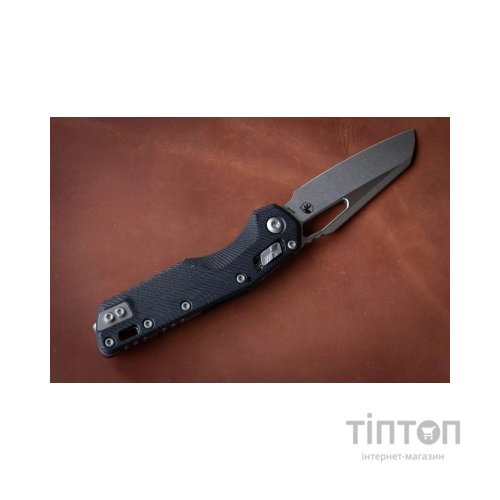 Ніж Microtech MSI Stonewashed G10 Black (210-10FLGTBK)