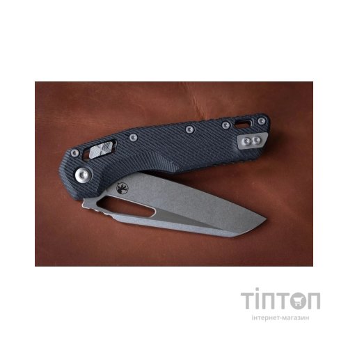 Ніж Microtech MSI Stonewashed G10 Black (210-10FLGTBK)