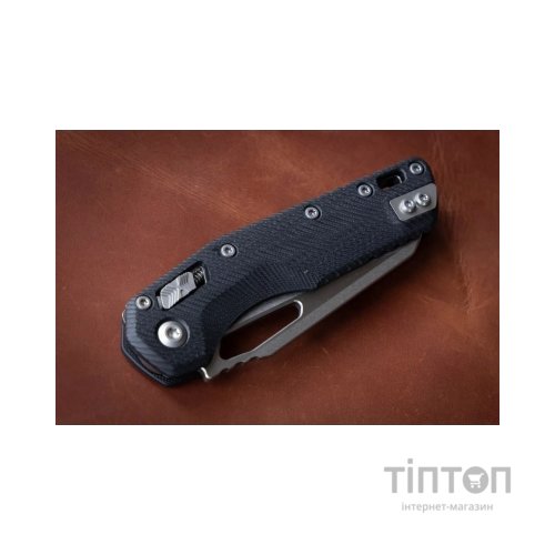 Ніж Microtech MSI Stonewashed G10 Black (210-10FLGTBK)