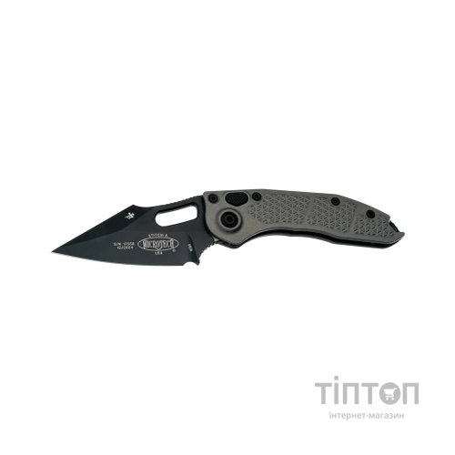 Ніж Microtech Stitch Black Blade Natural Clear (169-1NC)
