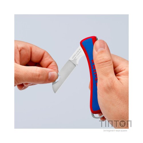Ніж монтажний KNIPEX електрика складний (16 20 50 SB)