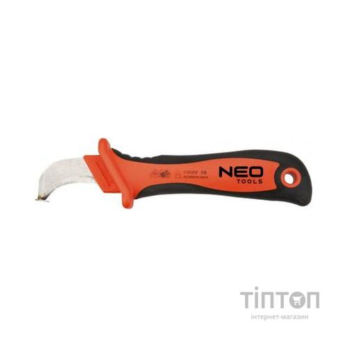 Ніж монтажний Neo Tools (1000 В) з "підошвою", 190 мм (01-551)