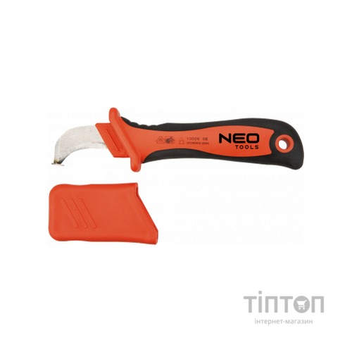 Ніж монтажний Neo Tools (1000 В) з "підошвою", 190 мм (01-551)