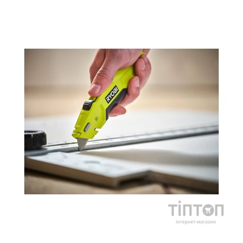 Ніж монтажний Ryobi RHCKF-1, трапецієподібне лезо, корпус алюміній (5132006401)