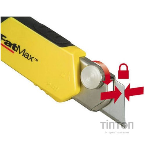 Ніж монтажний Stanley FatMax Cartridge, сегментне лезо 25мм, L=215мм. (0-10-486)
