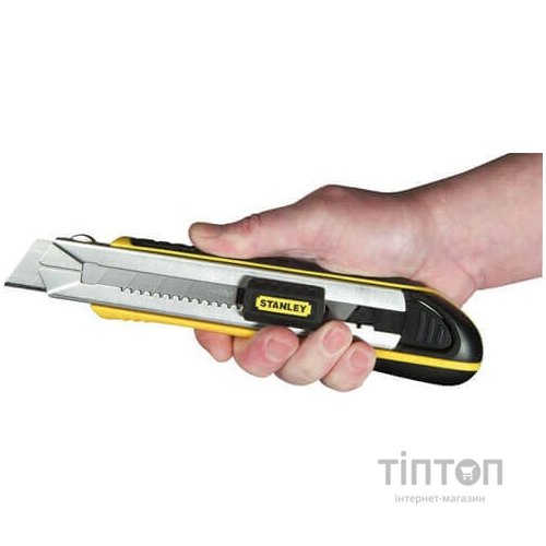 Ніж монтажний Stanley FatMax Cartridge, сегментне лезо 25мм, L=215мм. (0-10-486)