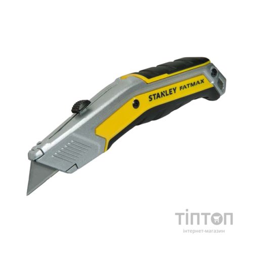 Ніж монтажний Stanley FATMAX EXO RETRACTABLE KNIFE трапецеподібне лезо, L=190мм. (FMHT0-10288)