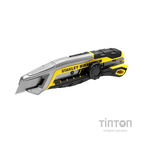 Ніж монтажний Stanley FatMax Integrated Snap Knife, сегментне лезо 18мм, L=165мм. (FMHT10592-0)