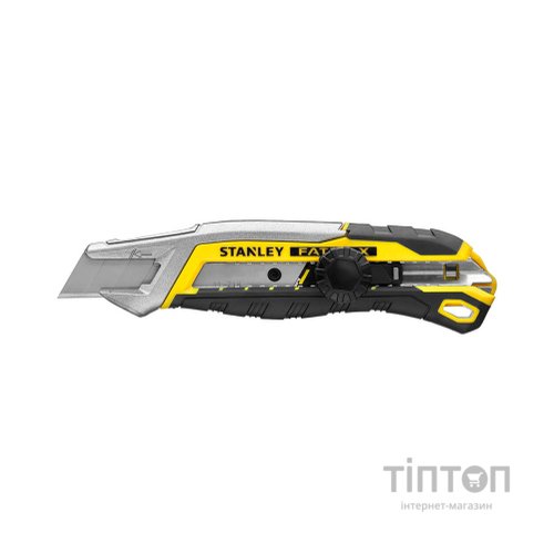 Ніж монтажний Stanley FatMax Integrated Snap Knife, сегментне лезо 18мм, L=165мм. (FMHT10592-0)