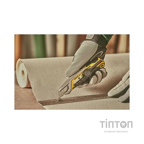 Ніж монтажний Stanley FatMax Integrated Snap Knife, сегментне лезо 18мм, L=165мм. (FMHT10592-0)