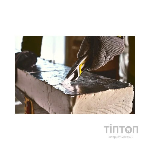 Ніж монтажний Stanley FatMax Integrated Snap Knife, сегментне лезо 18мм, L=165мм. (FMHT10592-0)