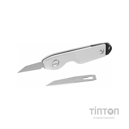 Ніж монтажний Stanley кишеньковий для виробних робіт, L=110 мм (0-10-598)