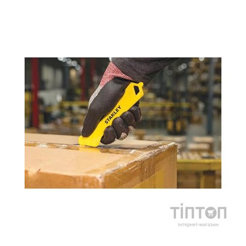 Ніж монтажний Stanley односторонній FOIL CUTTER для різання упаковки, 10 шт (STHT10355-1)