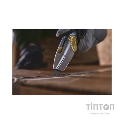 Ніж монтажний Stanley TITAN RB з висувним лезом, L=185 мм. (2-10-122)