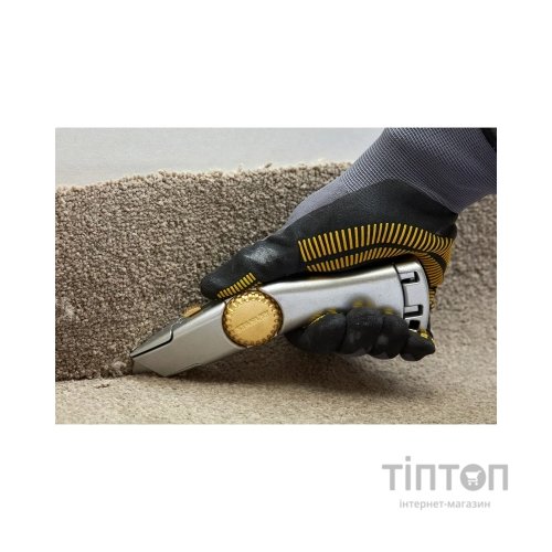 Ніж монтажний Stanley TITAN RB з висувним лезом, L=185 мм. (2-10-122)